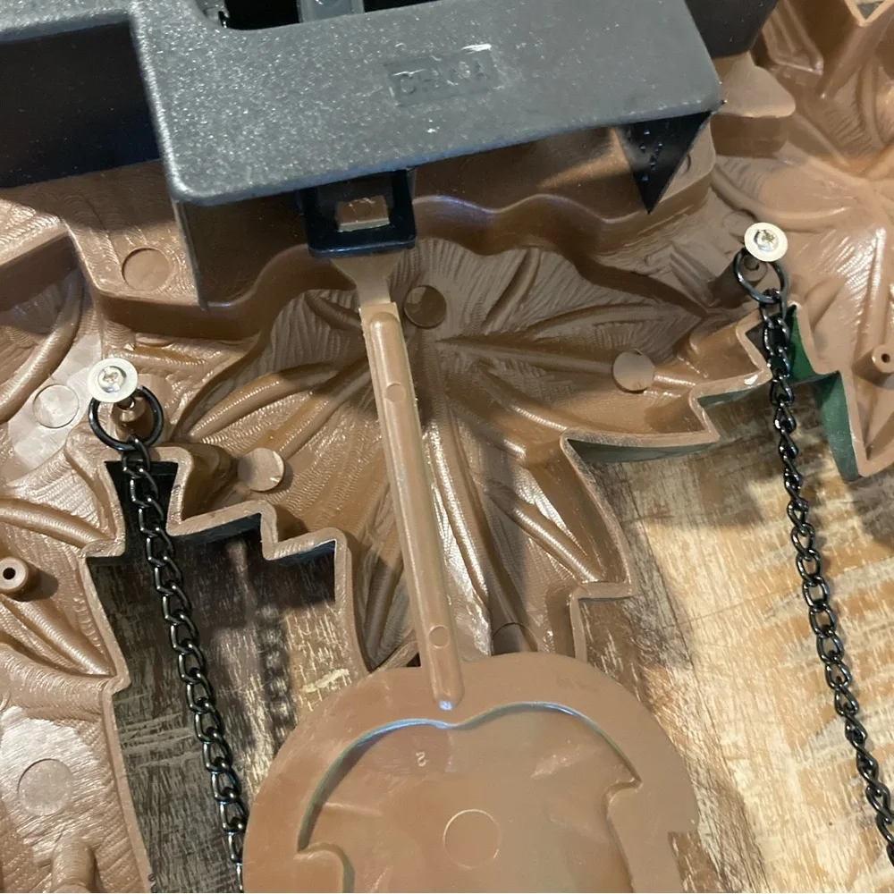 Vintage Plastic Telesonic Cuckoo Clock Broken! Black Forest